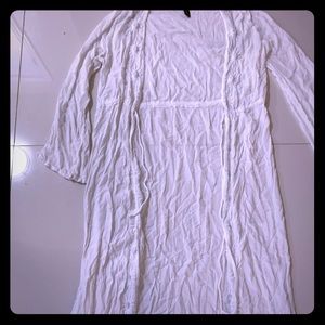 Beach long dress open